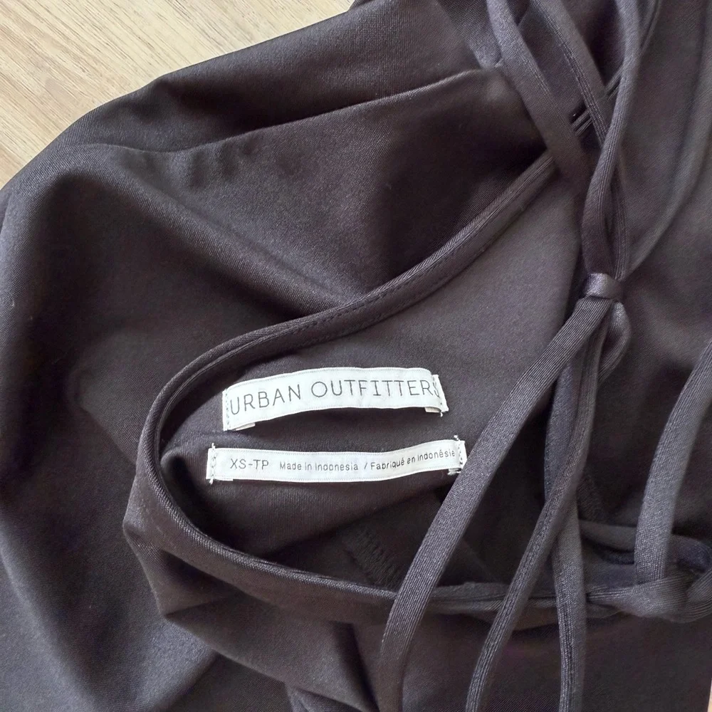 Urban Outfitters Spandex Black Backless Dress XS - Picture 4 of 4